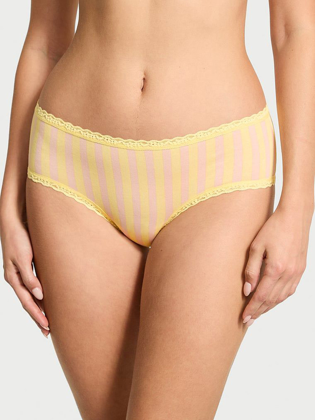Victoria's Secret Striped Low-Rise Basic Briefs 1126060974TR