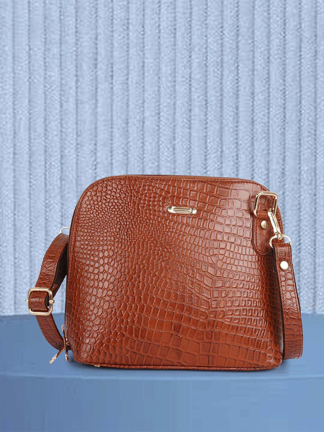 SPOTIC Women Textured Crossbody Quilted Leather Sling Bag