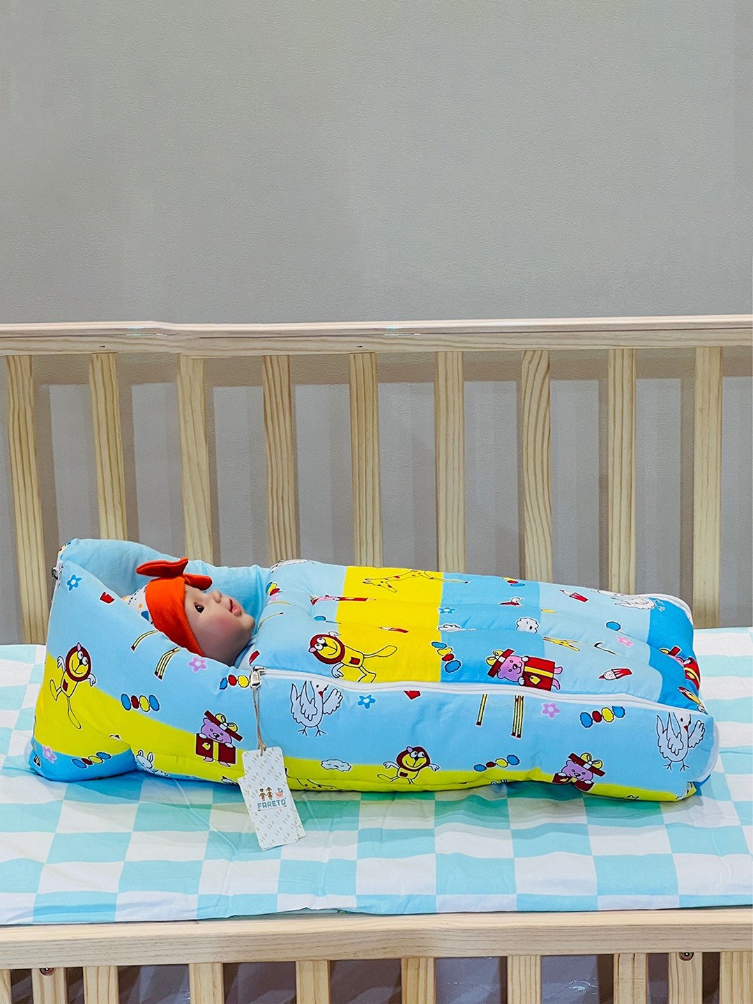 Fareto Infants Printed Cotton Bed Sets