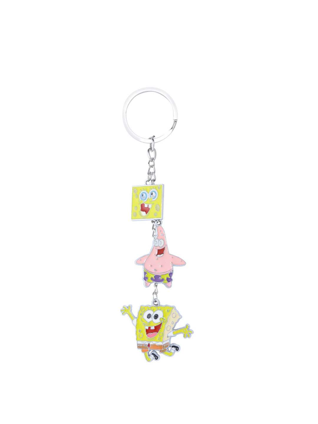 Arendelle Metal Sponge Bob & Patrick Star Key Chain