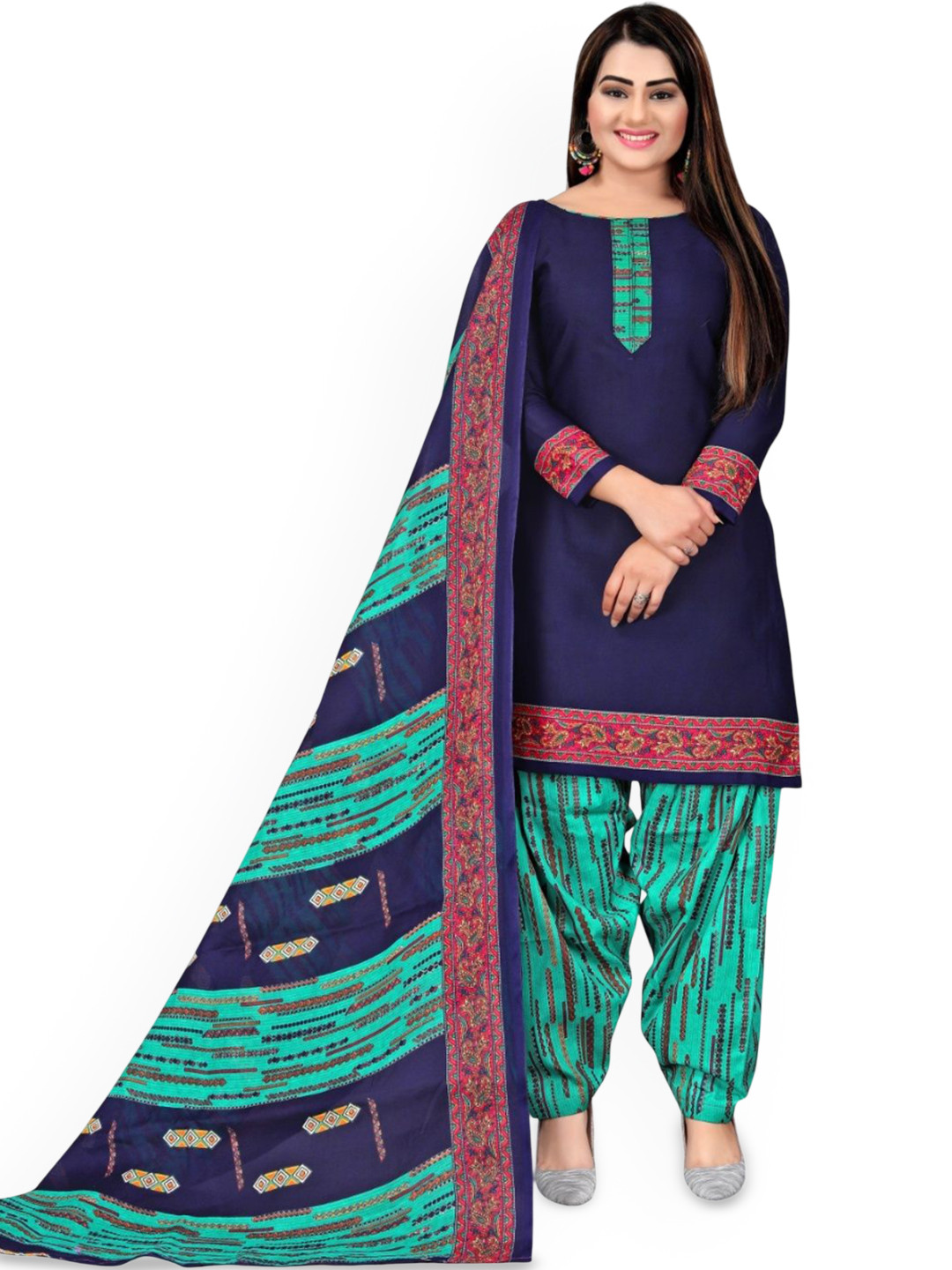 WOWETHNIC Unstitched Dress Material