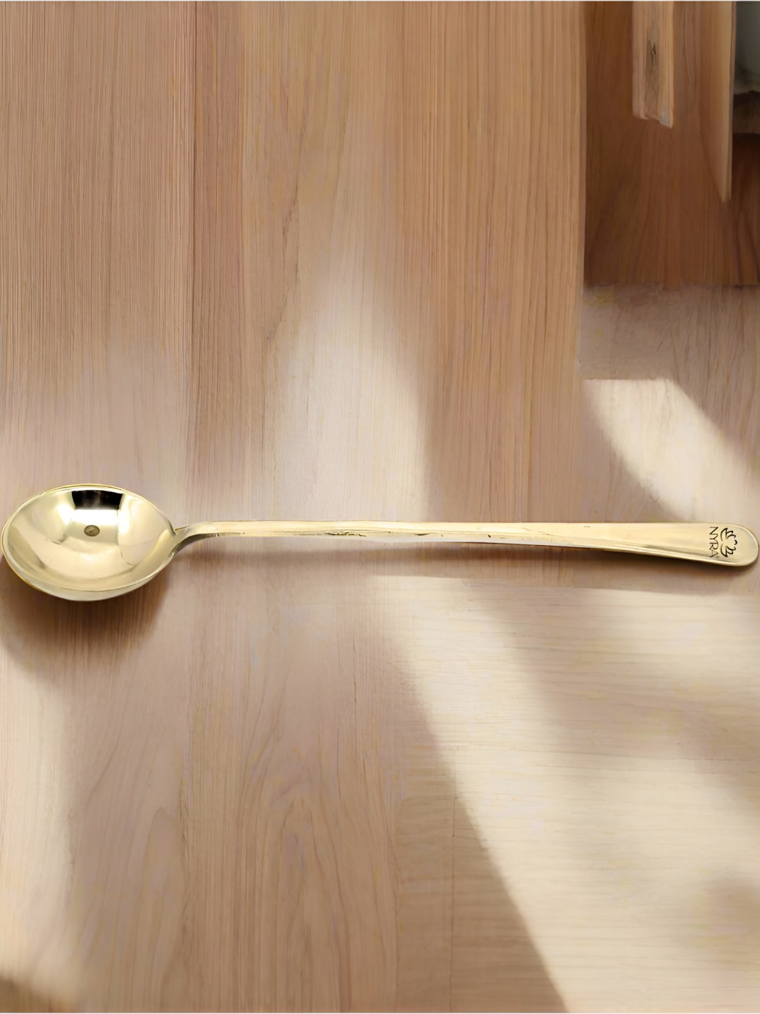 Nyra Kitchenware Bronze-Toned Brass Ladle