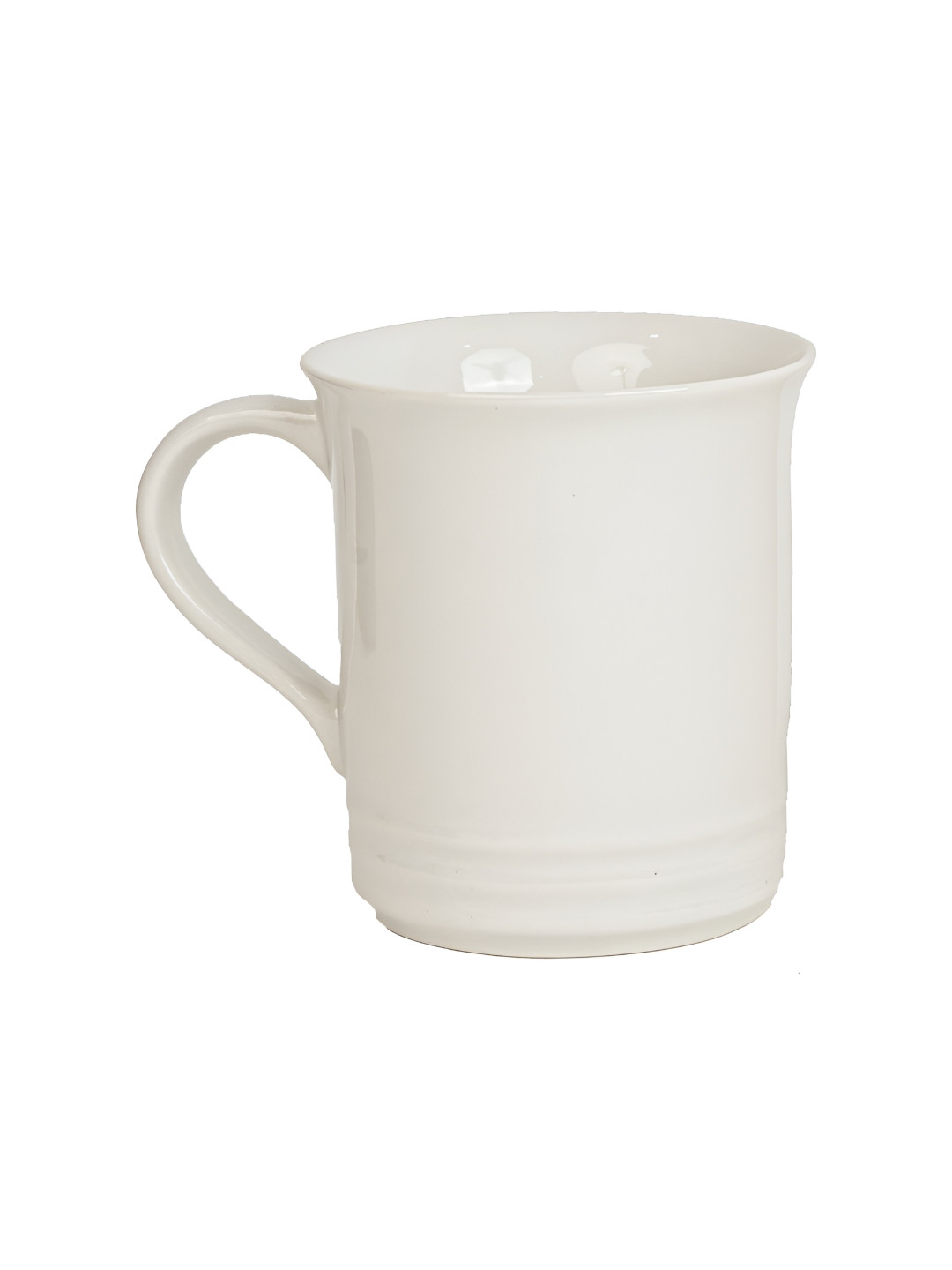 BODHI HOUSE Ahaan Name Personalised White Ceramic Microwave Safe Mug-350ml