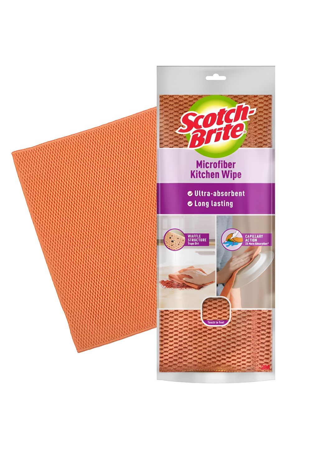 SCOTCH BRITE Microfiber Kitchen Wipes