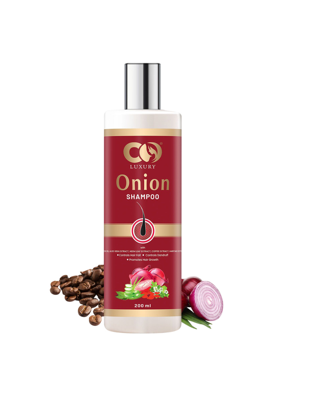 CO LUXURY Onion Shampoo With Neem Extract - 200 ml