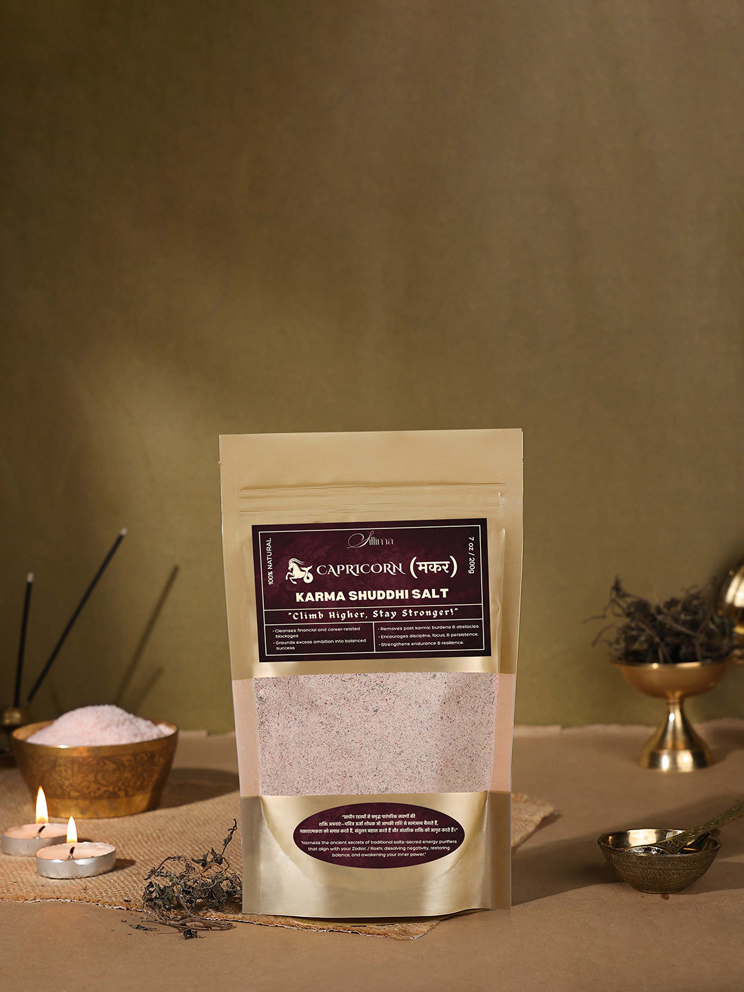 Sillima Karma Shuddhi Salt - Capricorn - 200 g
