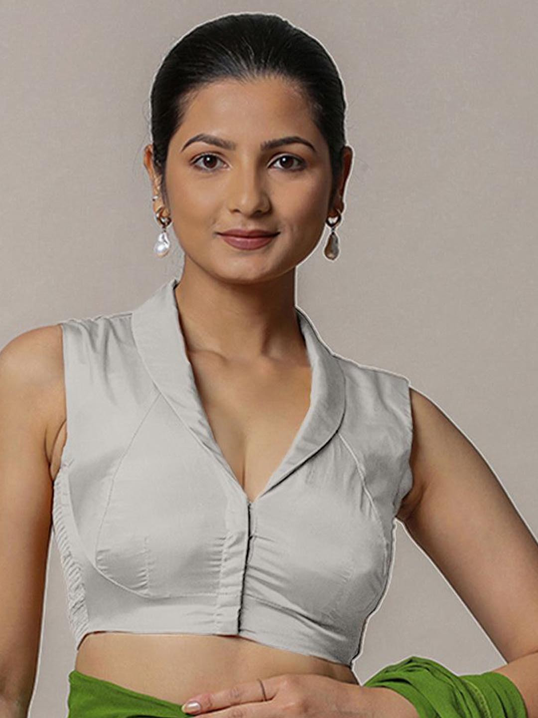 Binks Avni x Rozaana Sleeveless Flexi Fit Saree Blouse