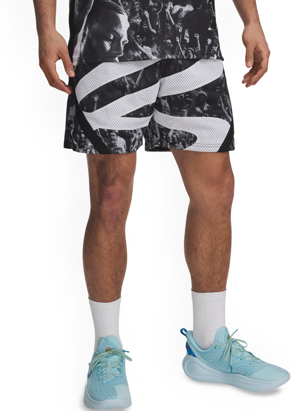 UNDER ARMOUR Men Printed Curry Signature Sub Shorts