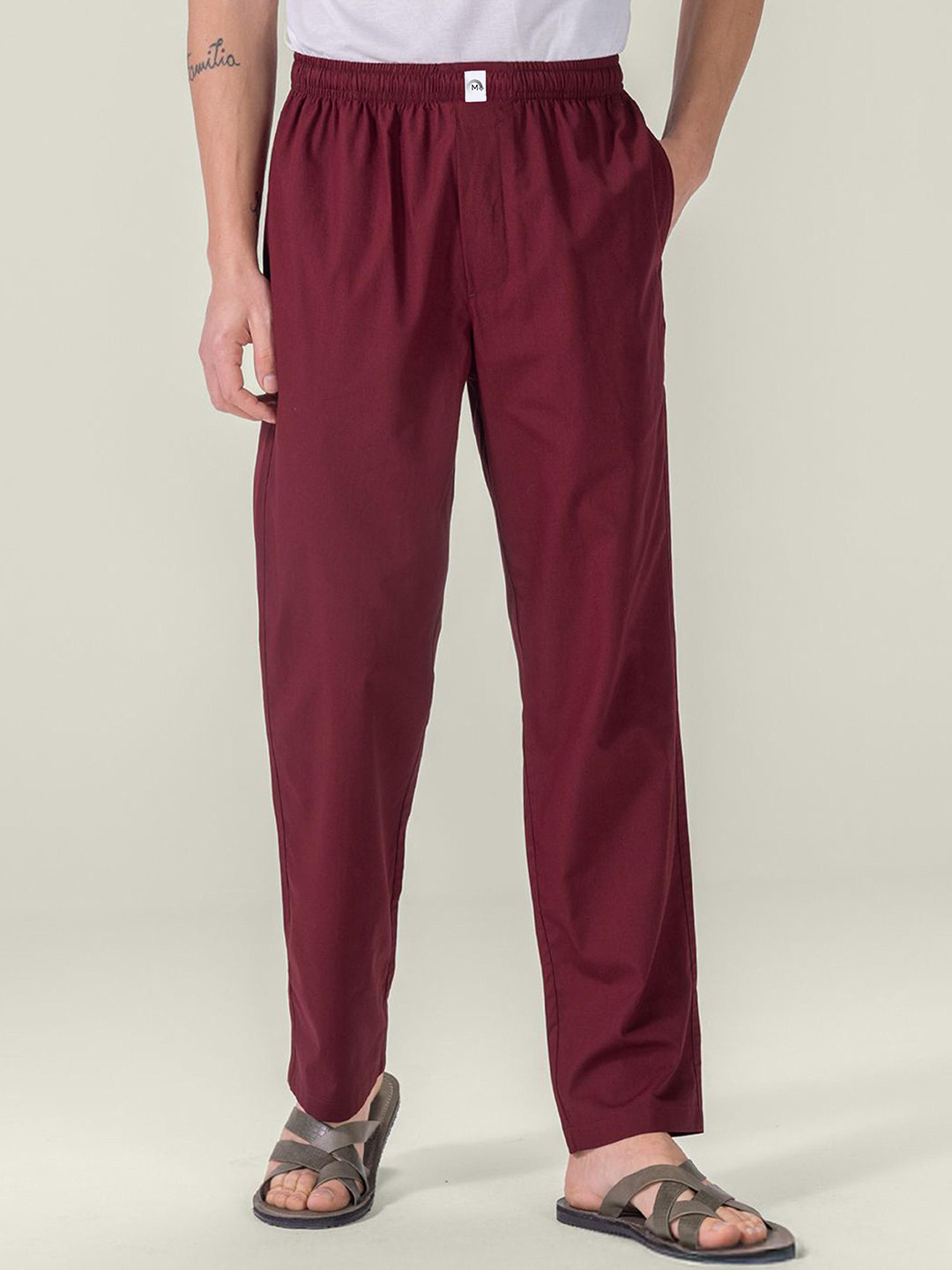 TIGER SNAKE Cotton Tapered-Fit Straight-Leg Lounge Pants