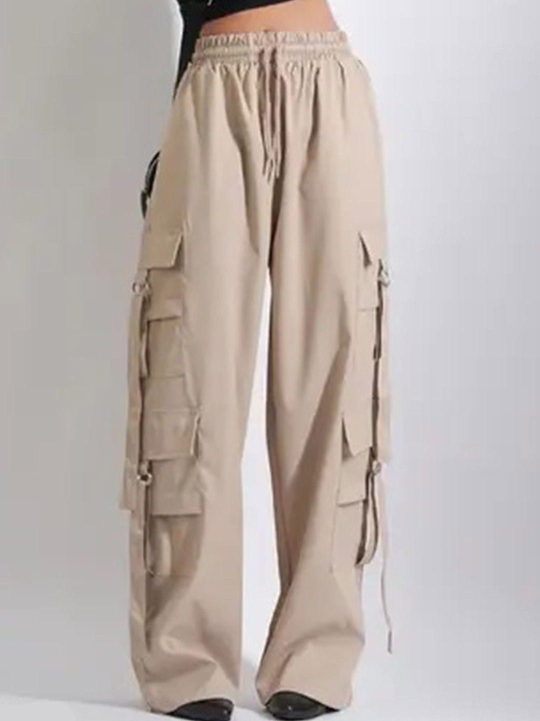 the window shop Kids Relaxed Mid-Rise Loose Fit Trousers