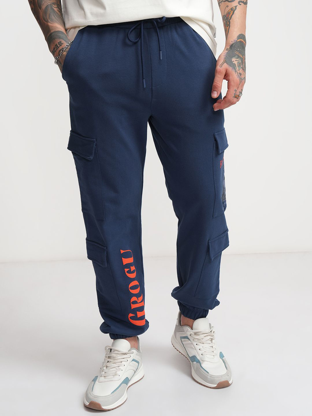 HIGHLANDER Men Star Wars Relaxed Fit Cargo Jogger Pant