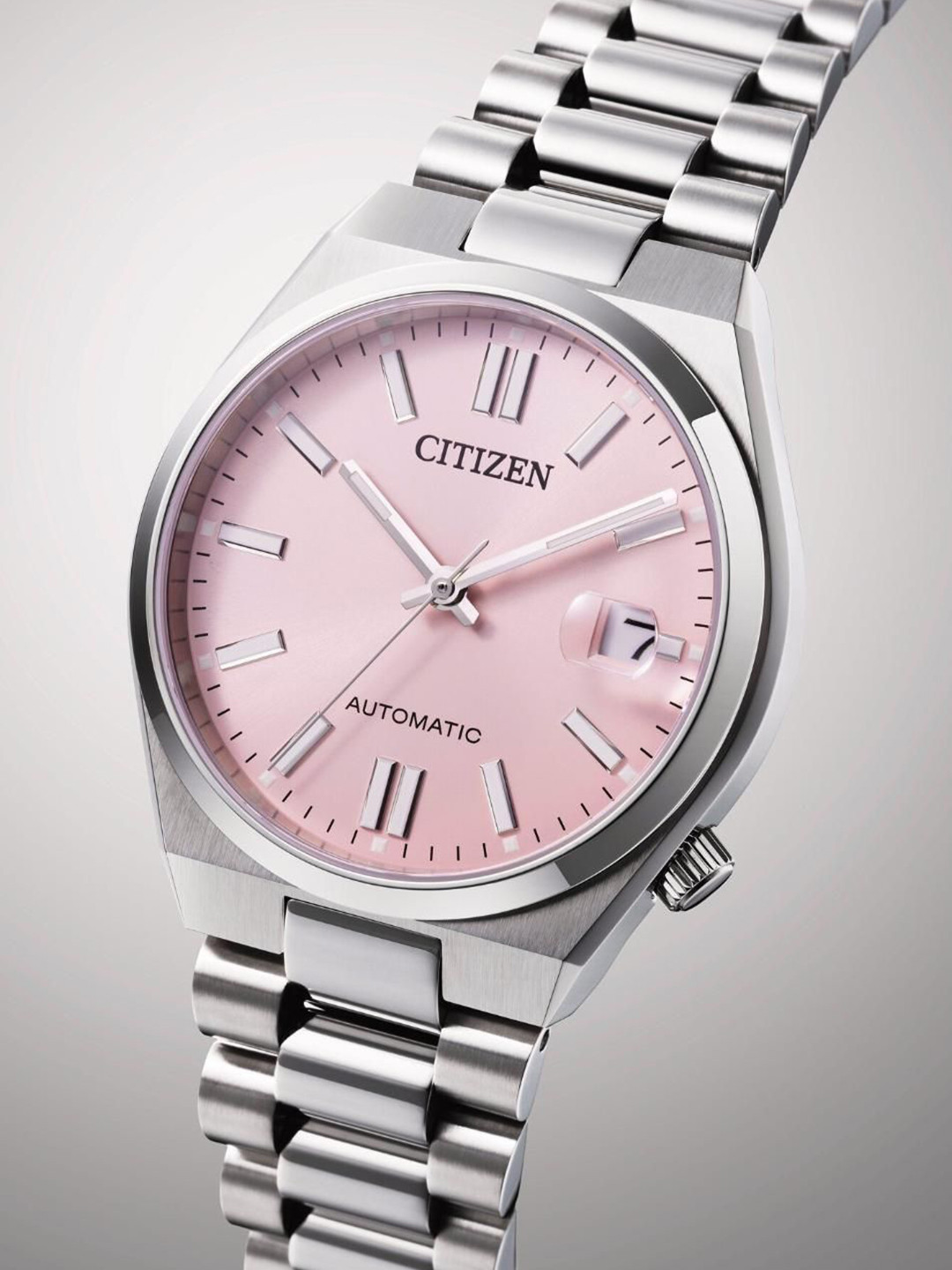 Citizen Men Brass Dial & Reset Time Analogue Watch NJ0200-50Z