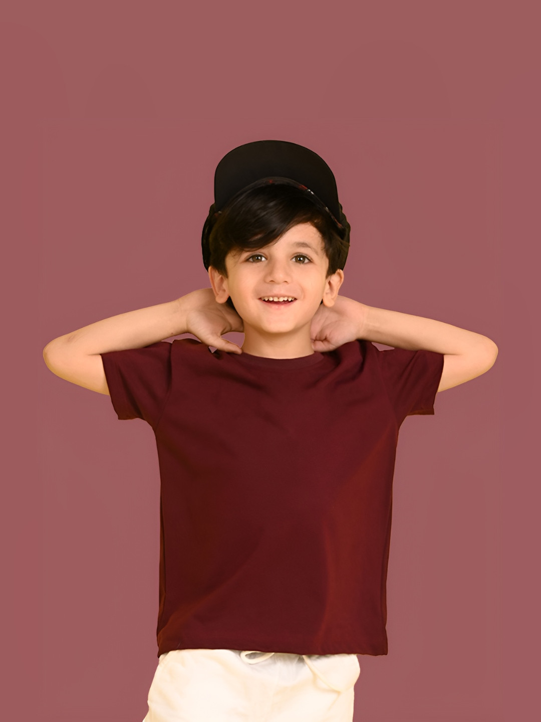 NUSYL Boys Gaming is Not A Hobby Printed Drop-Shoulder Sleeves Oversized T-shirt