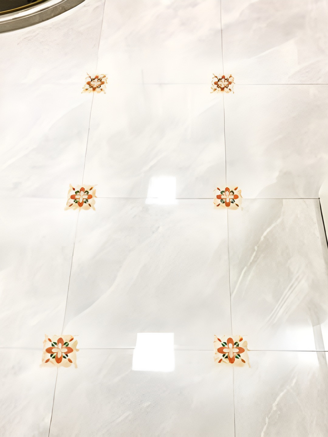 INDIAN ROYALS Orange & Green Animal Printed Self-Adhesive & Durable Wall Sticker