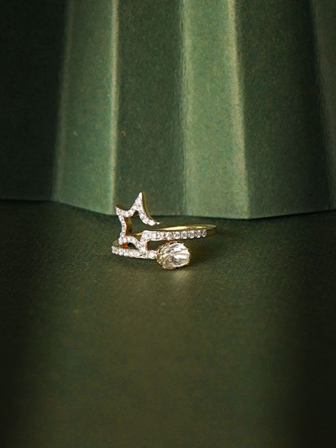 Polki Stories By Raniwala Chic Diamond Ring