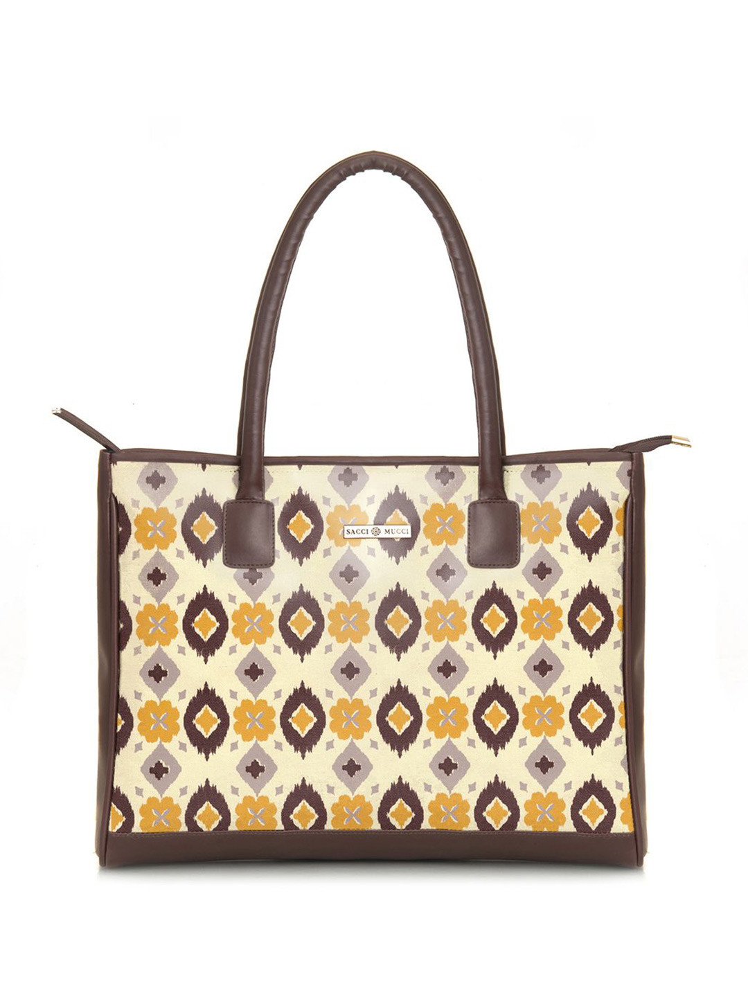 Sacci Mucci Ethnic Motifs Printed Tote Bag