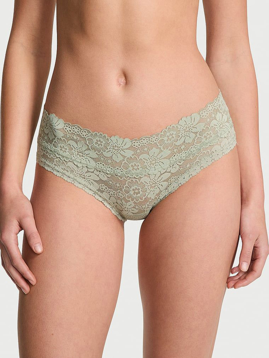 Victoria's Secret PINK Self Design Low-Rise Hipster Briefs