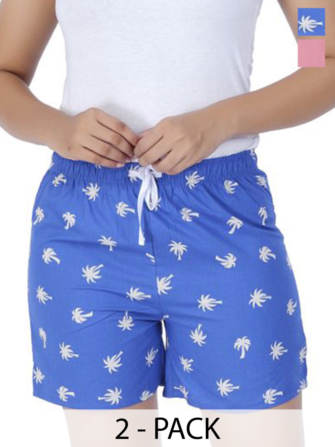 Happy Bunny Pack Of 2 Women Shorts