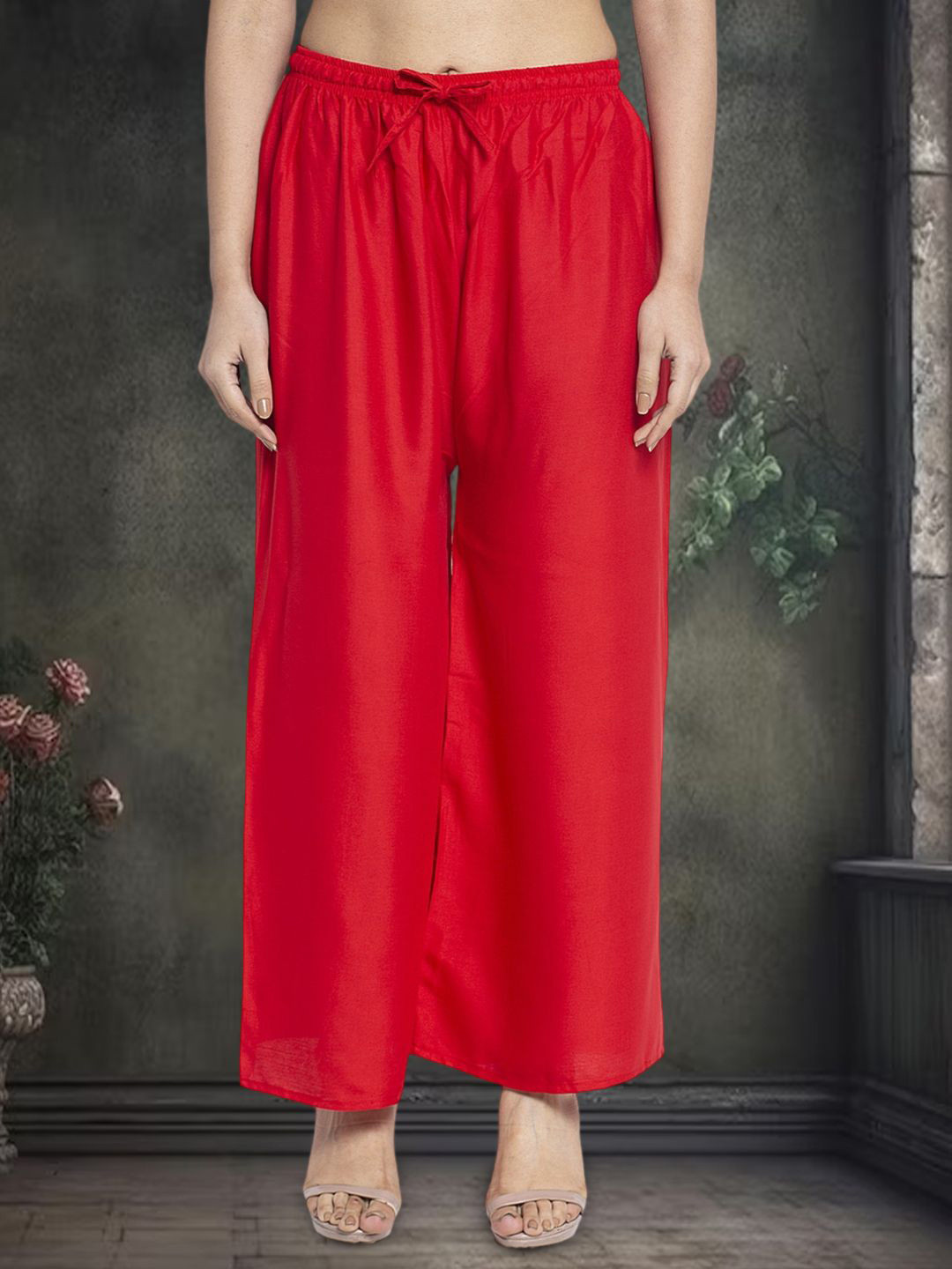 GRACIT Women Knitted Ethnic Palazzos