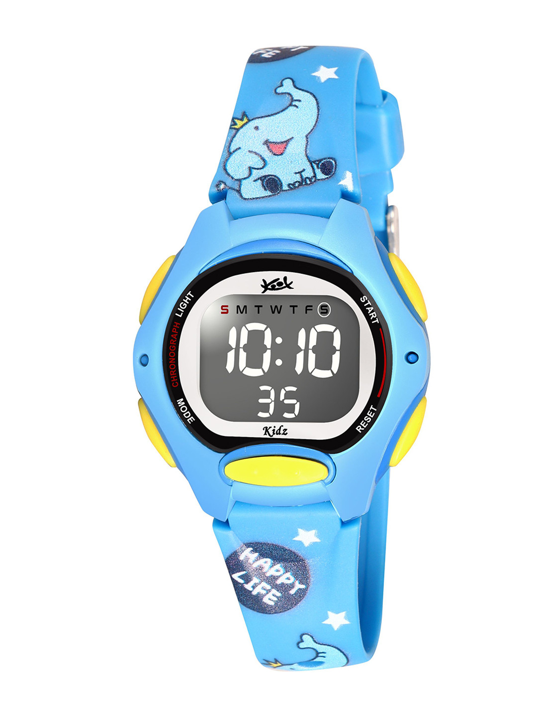 Kool Kidz Kids Plastic Dial & Rubber Straps Digital Watch KK 279 BL