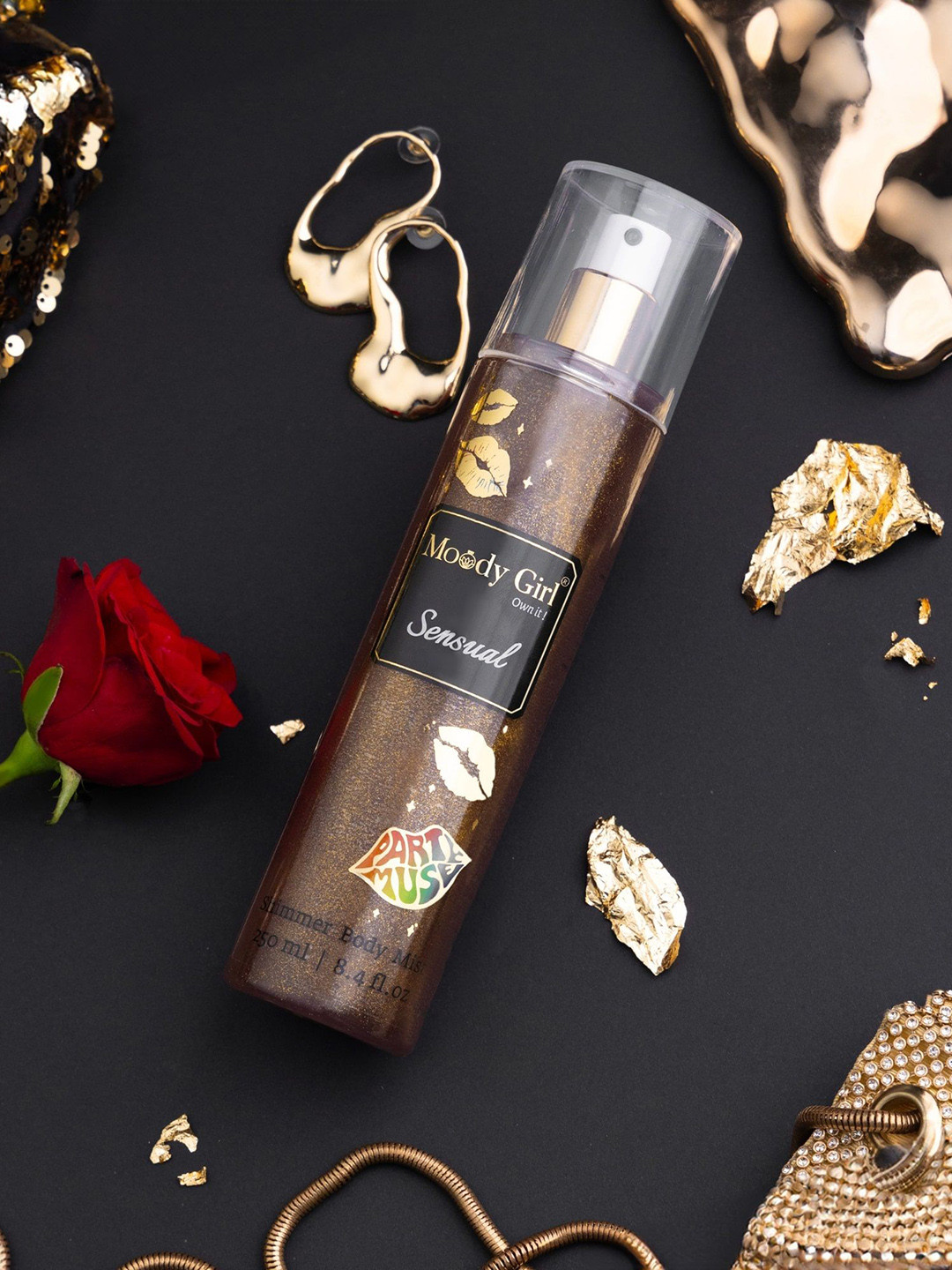 Moody Girl Sensual Long Lasting Body Mist- 250 ml