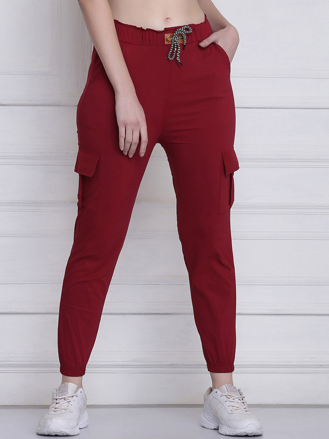 IQOA Women Relaxed High-Rise Joggers