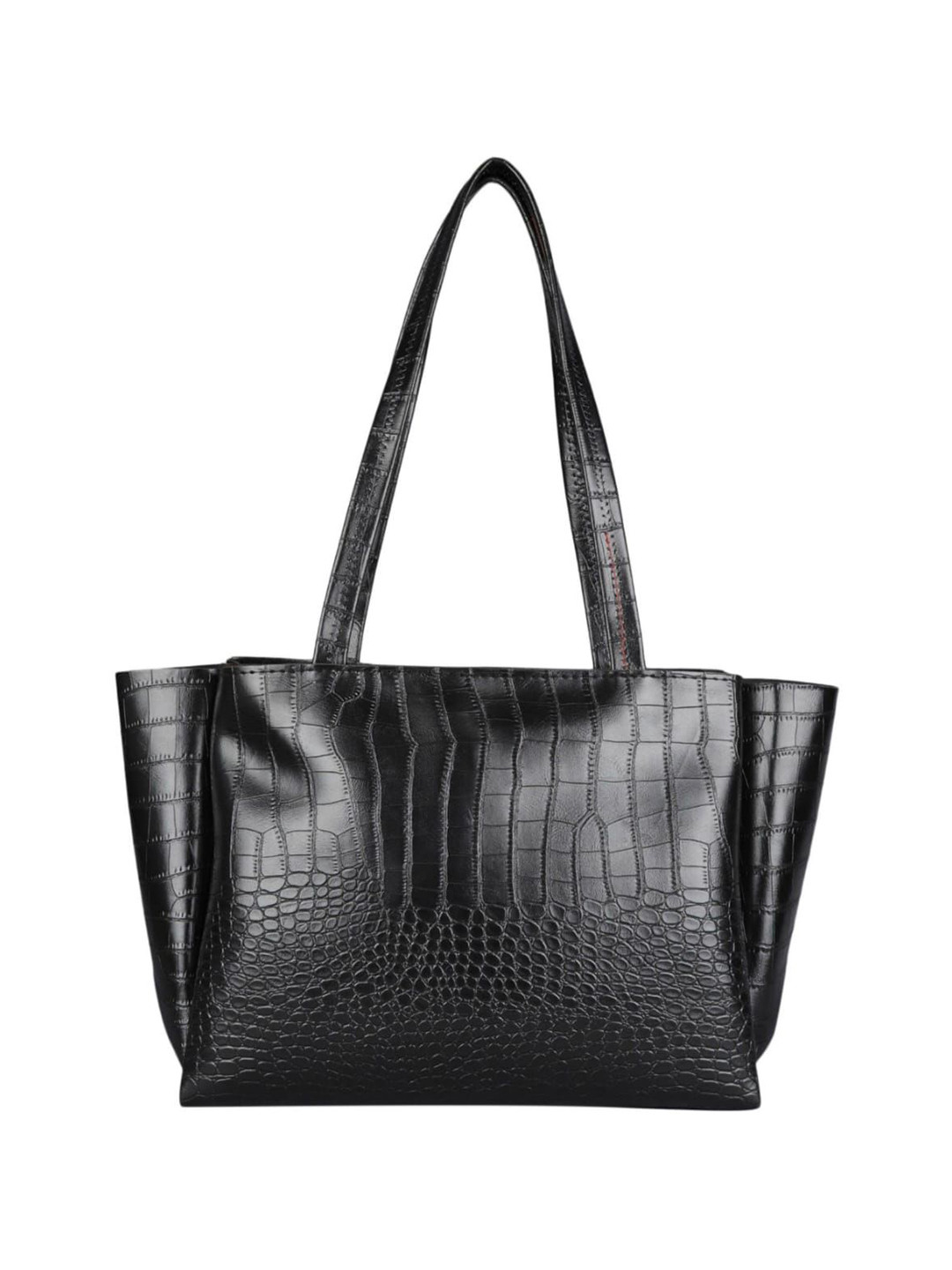 Shanaya Trends Textured PU Swagger Tote Bag