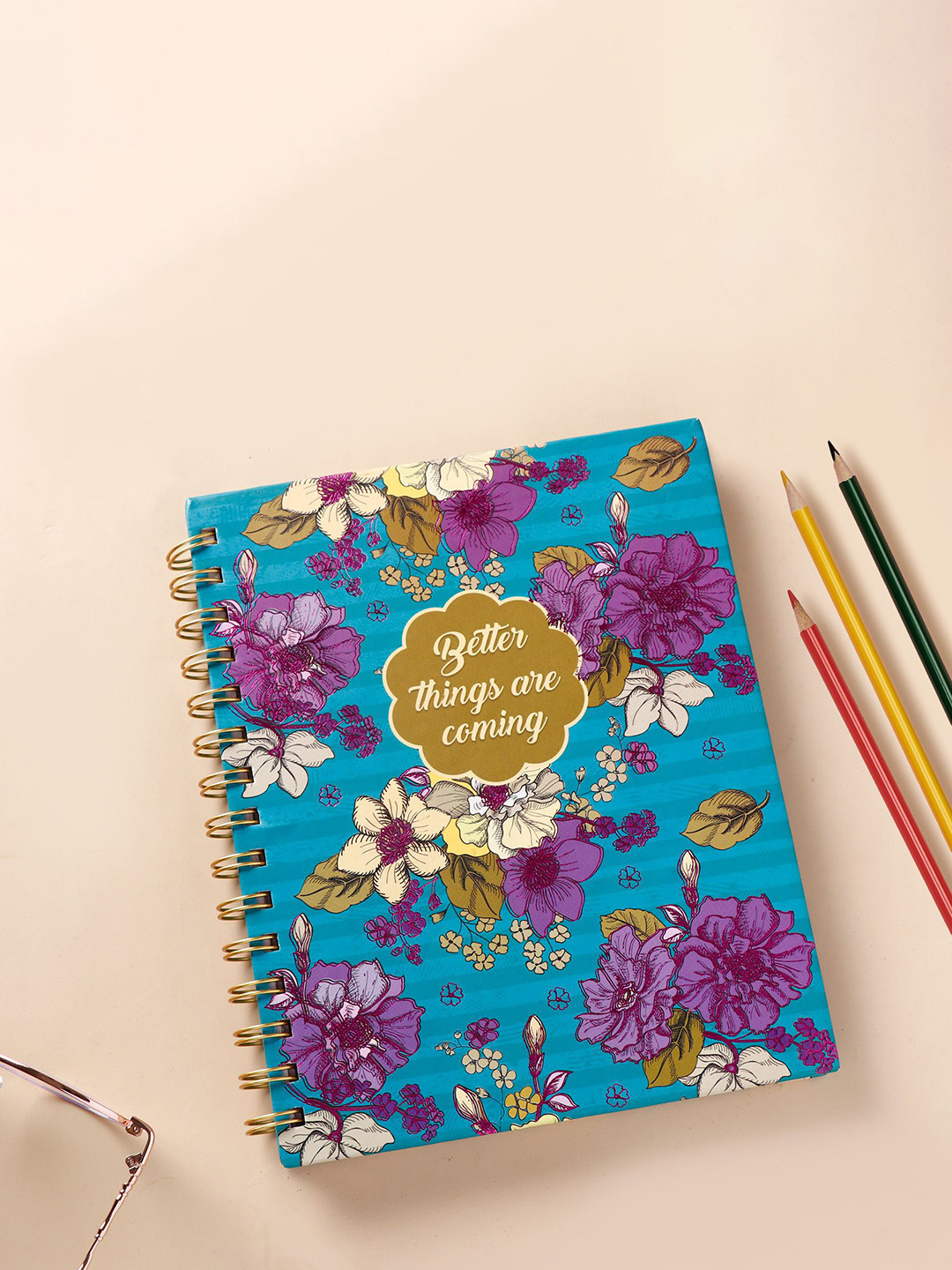 Archies Better Things are Coming Quoted Spiral Notebook