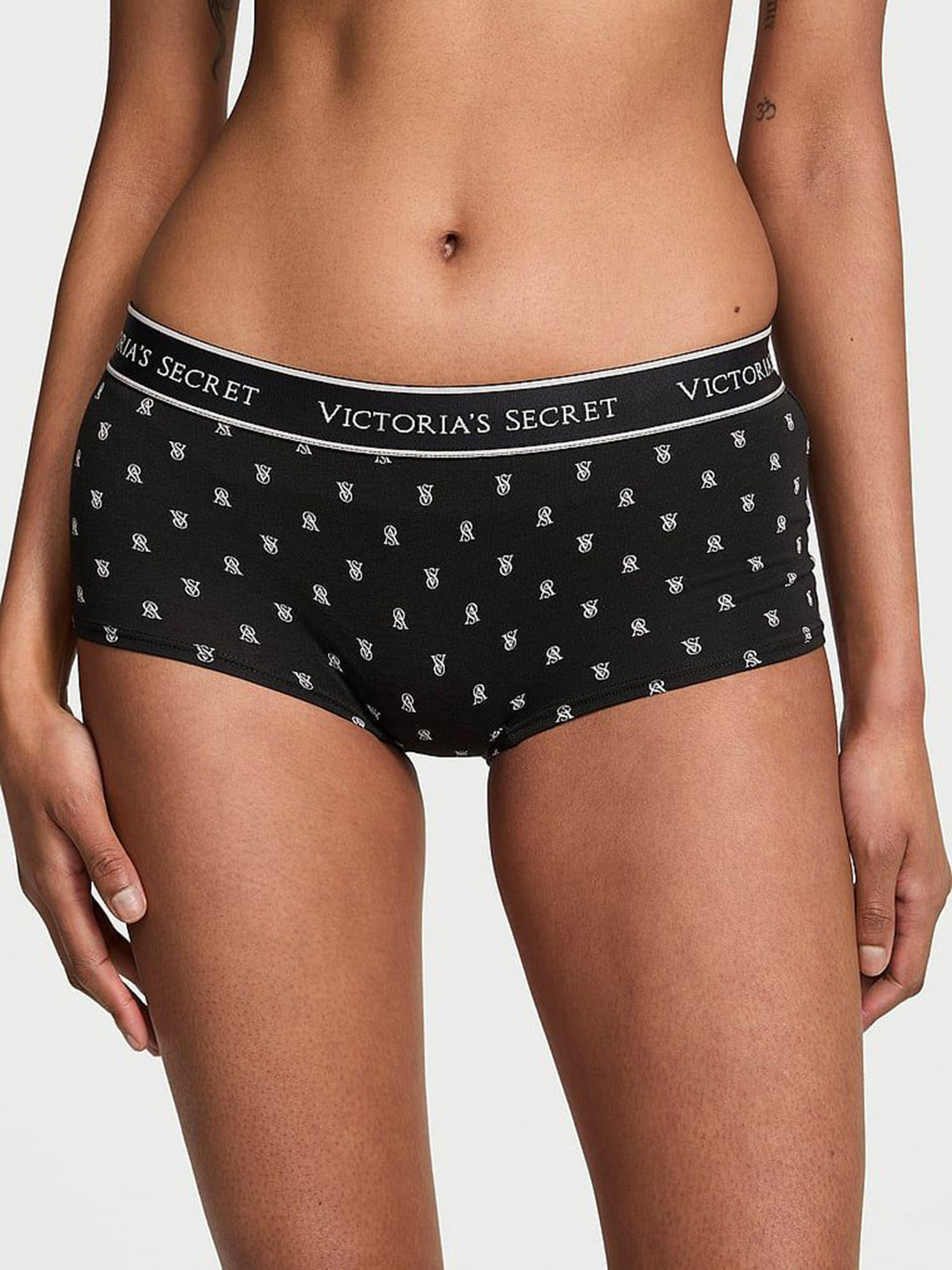 Victoria's Secret Printed Mid-Rise Boy Shorts Briefs 1124634774FO