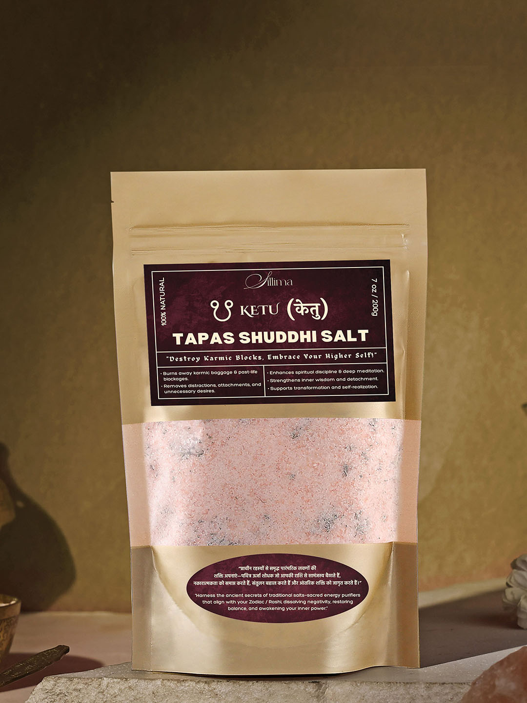 Sillima Tapas Shuddhi Salt - Ketu - 200 g