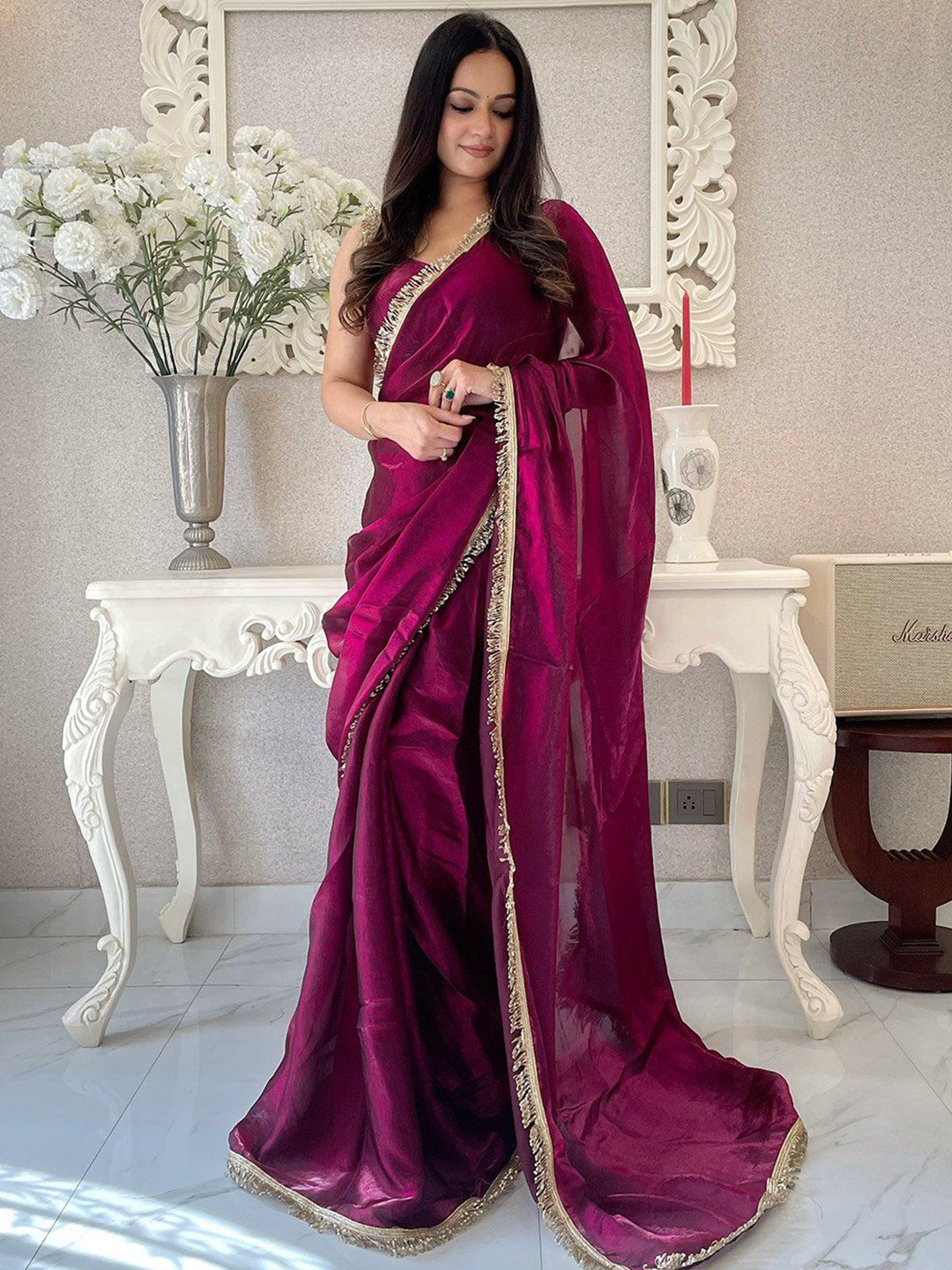 Mitera Net Saree