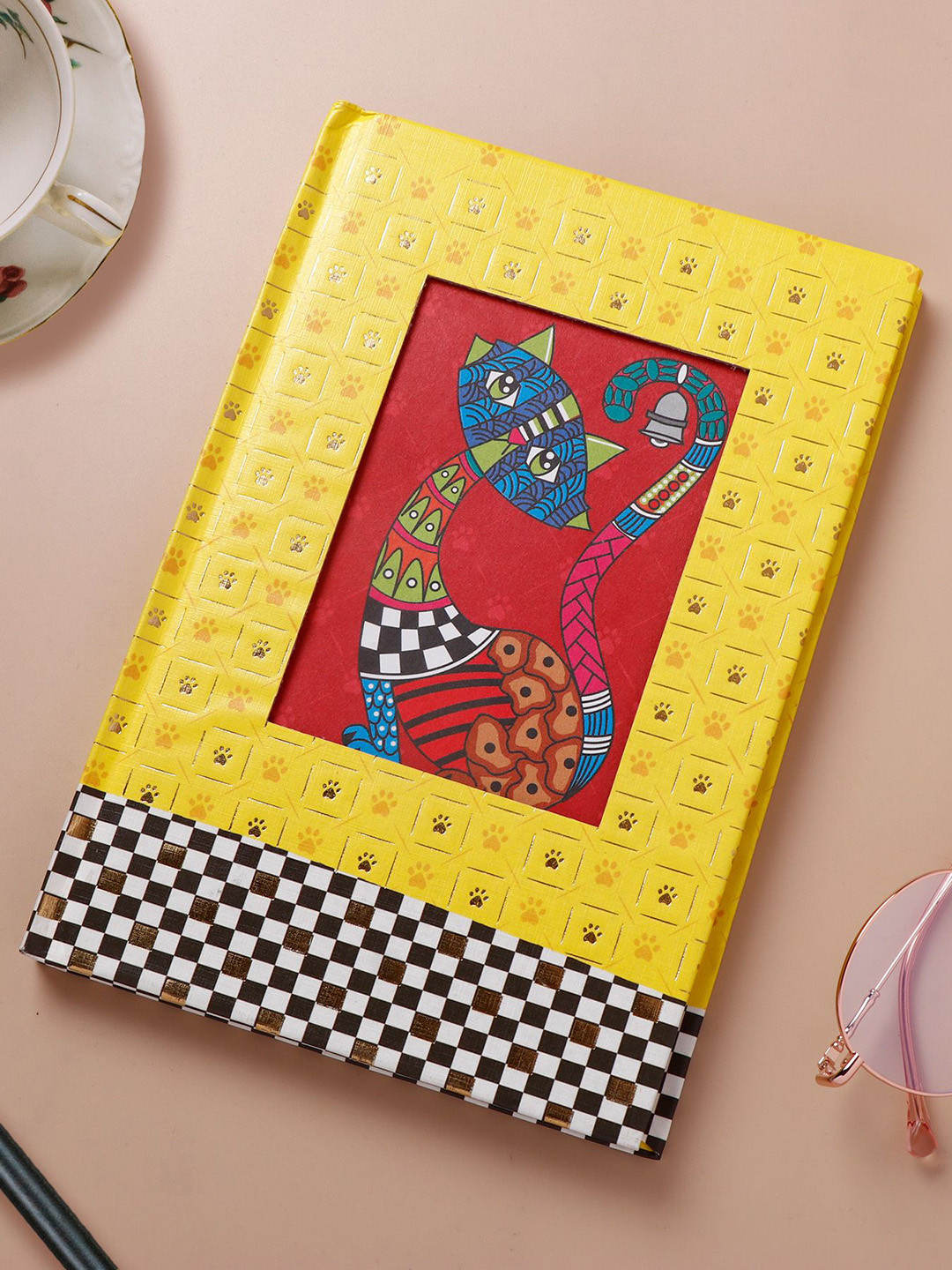 Archies Printed Cat Paw Themed Notebook