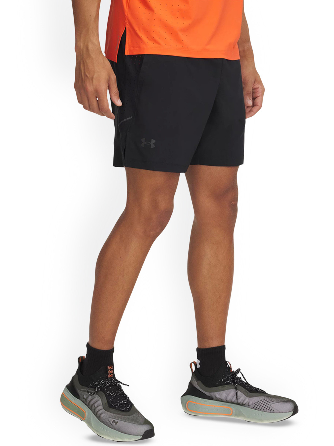 UNDER ARMOUR Launch Elite Slim-Fit 2-In-1 Men Shorts