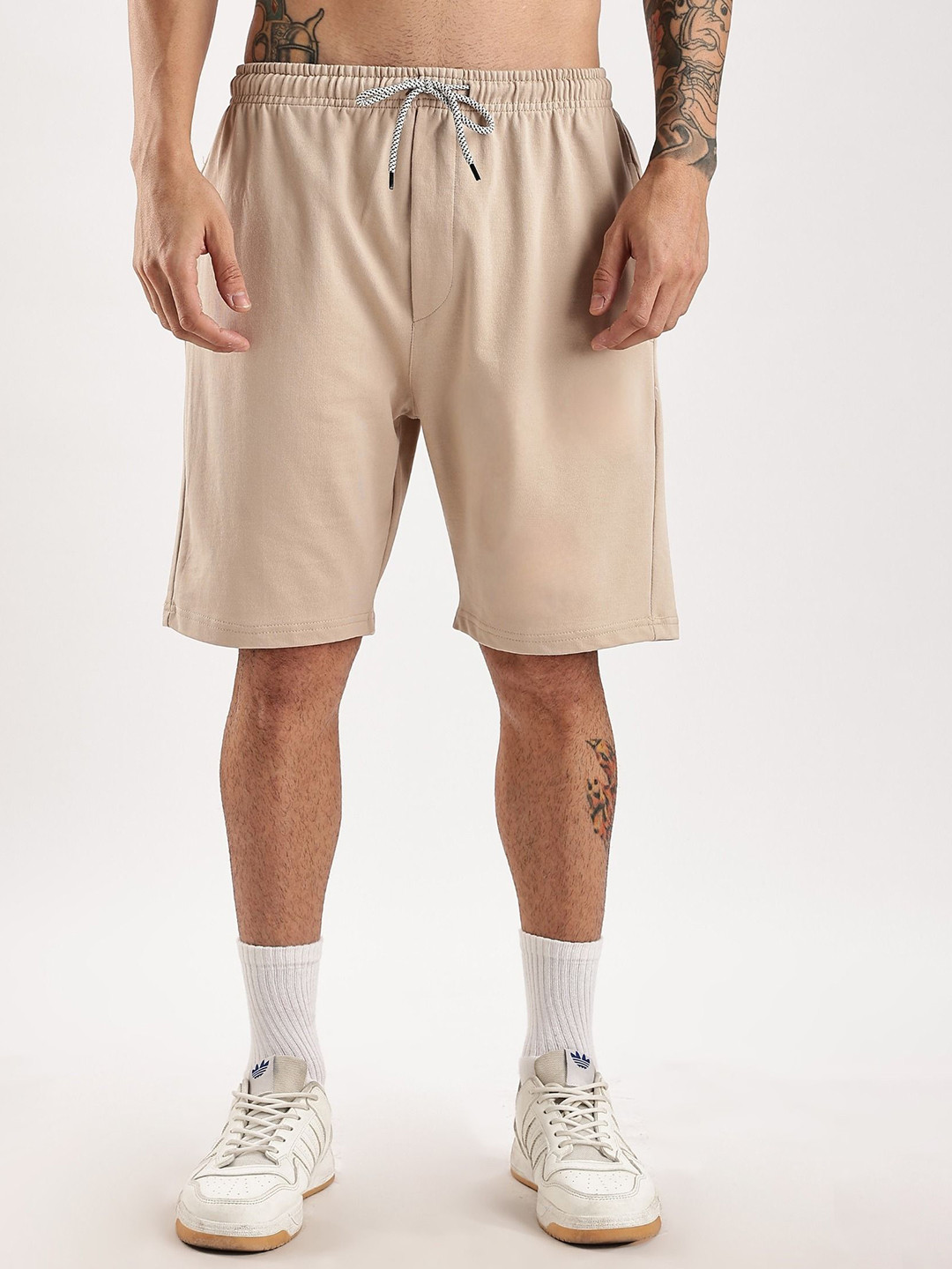 Aerio Men Pure Cotton Relax Fit Shorts