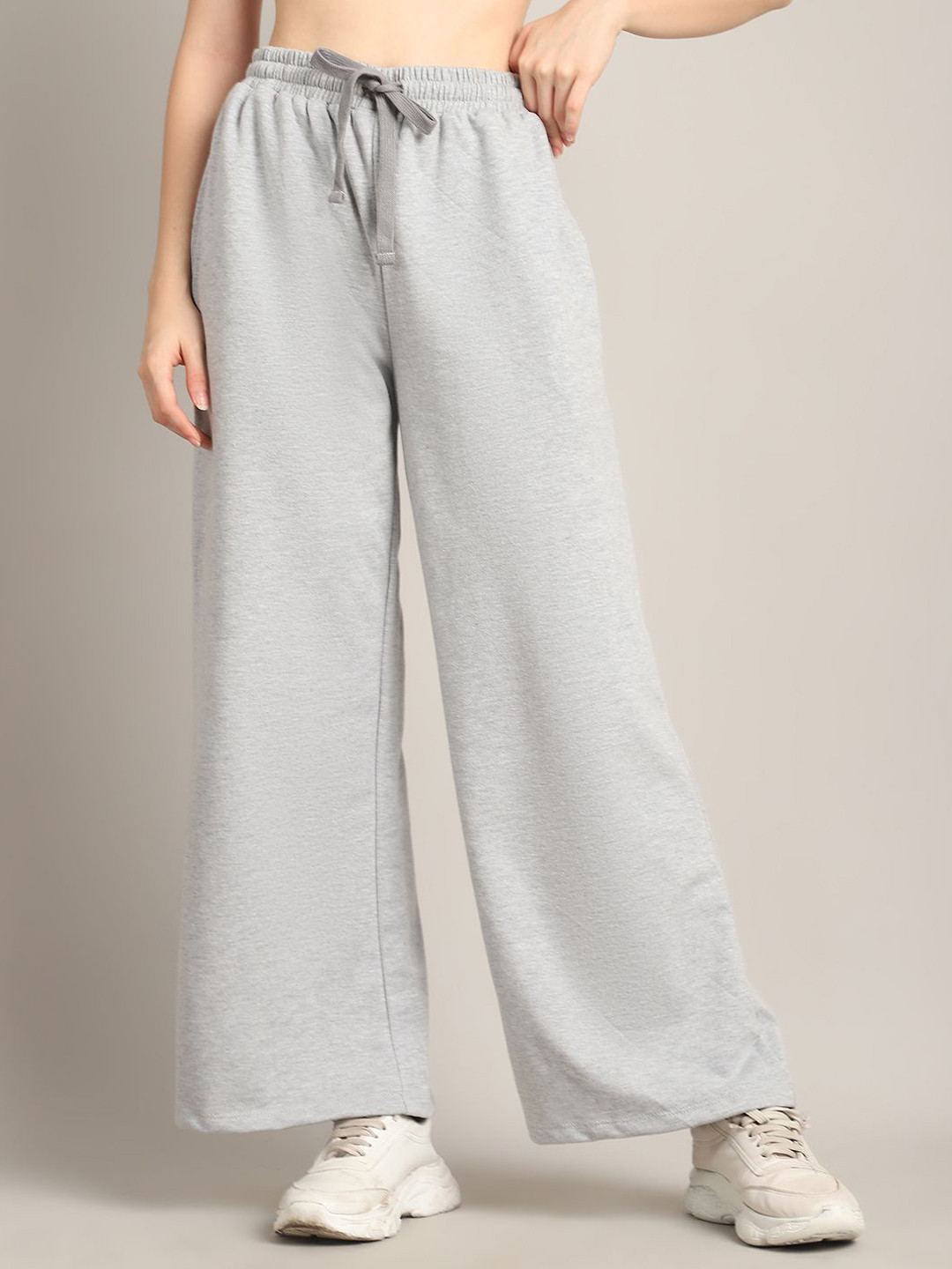 Moonaa Fashion Women Slim-Fit Pure Cotton Track Pant