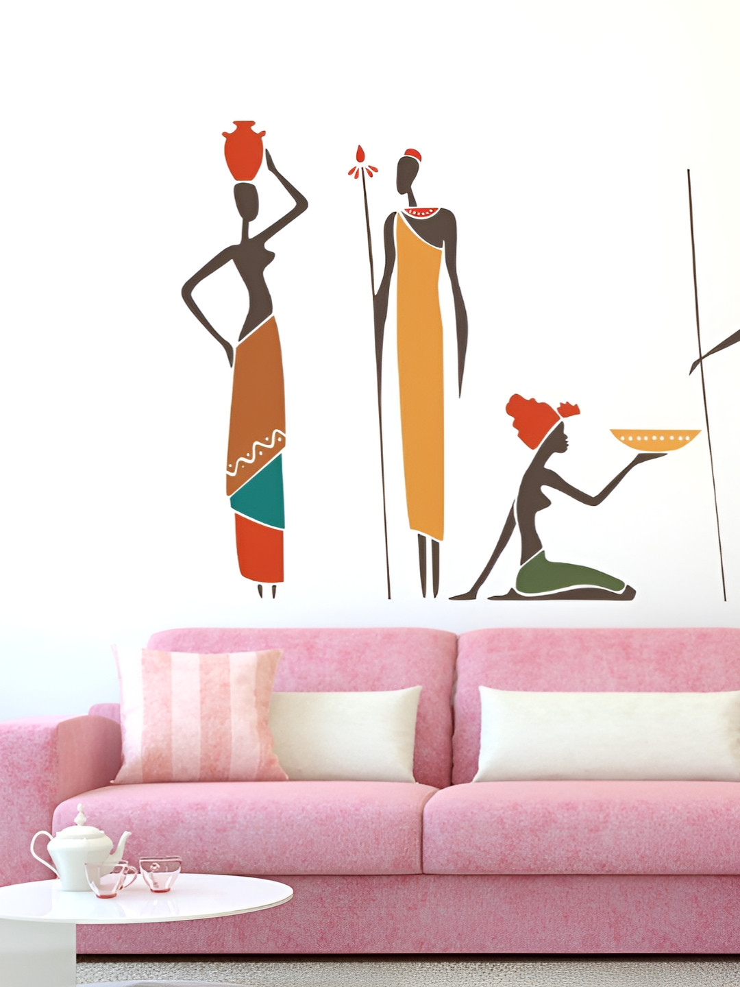 LANSTICK Traditional Men Self Adhesive Wall Sticker