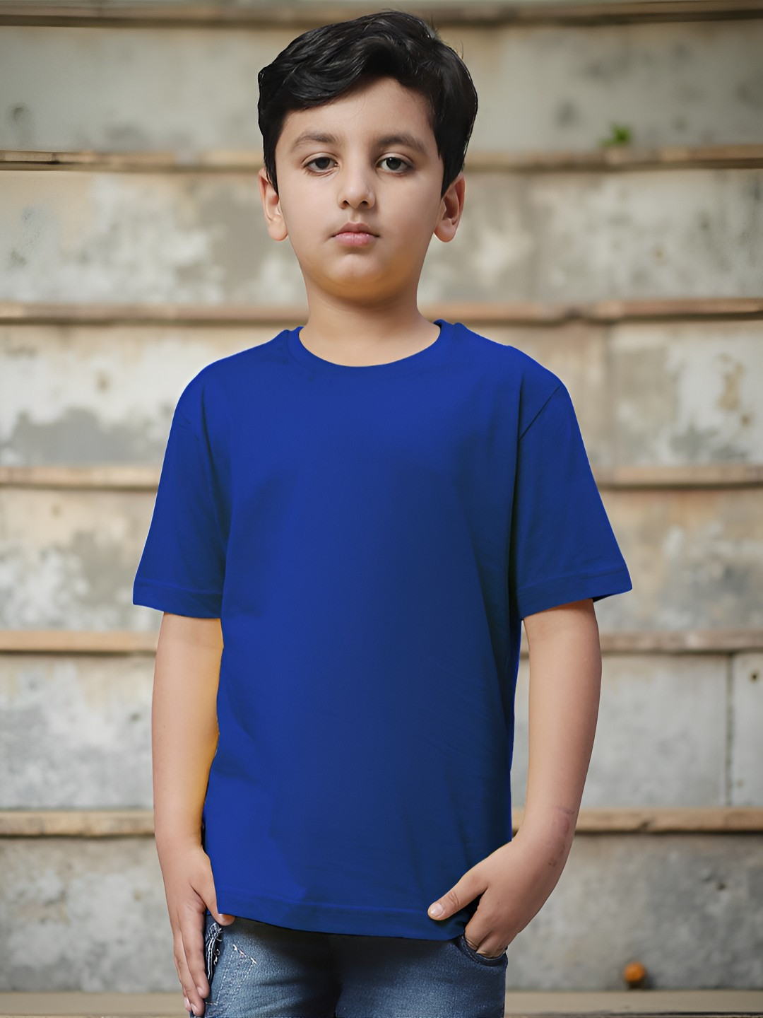 Friskers Boys Round Neck T-shirt