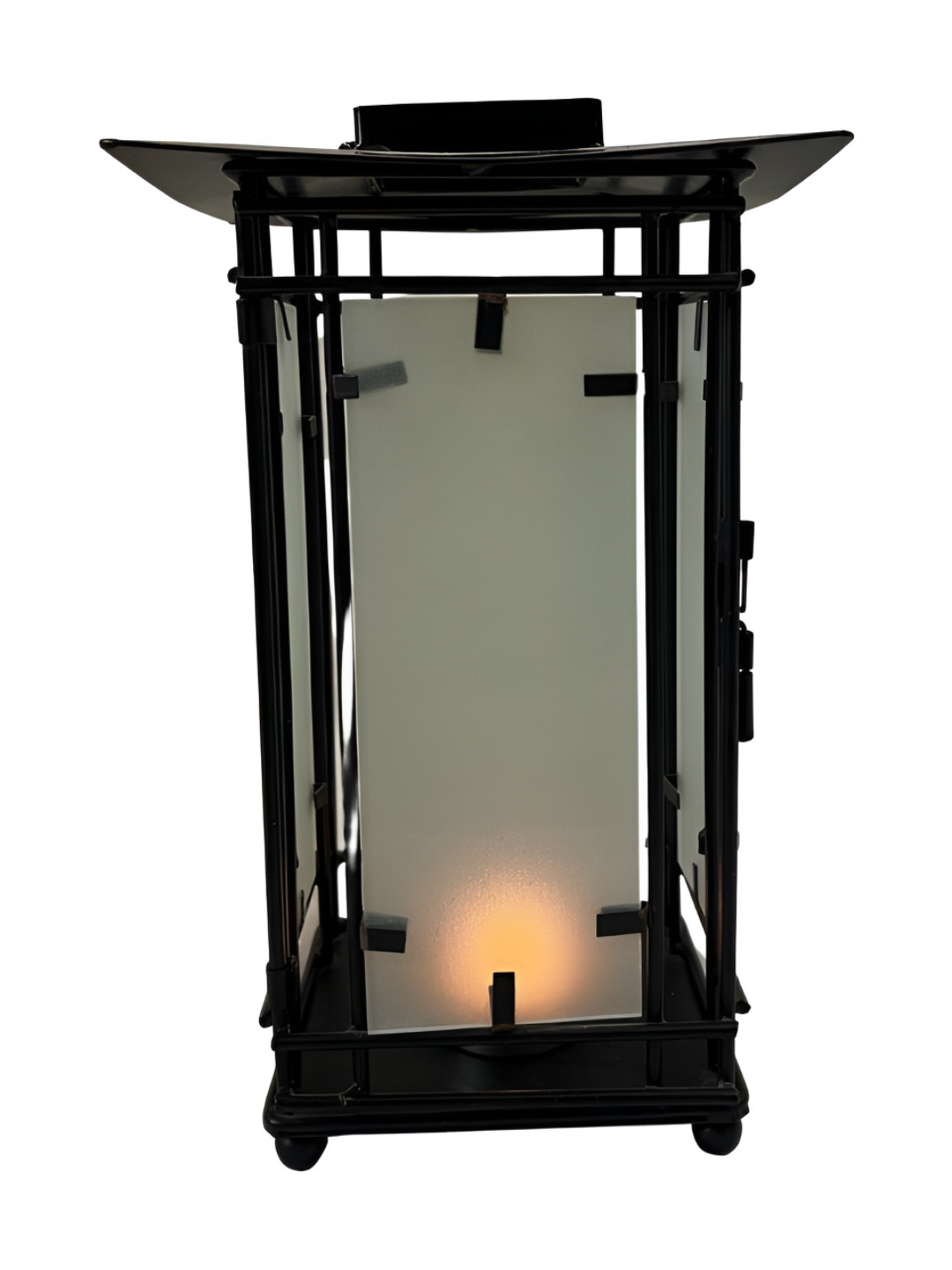 Taurrus Black & Transparent Lantern lamp small