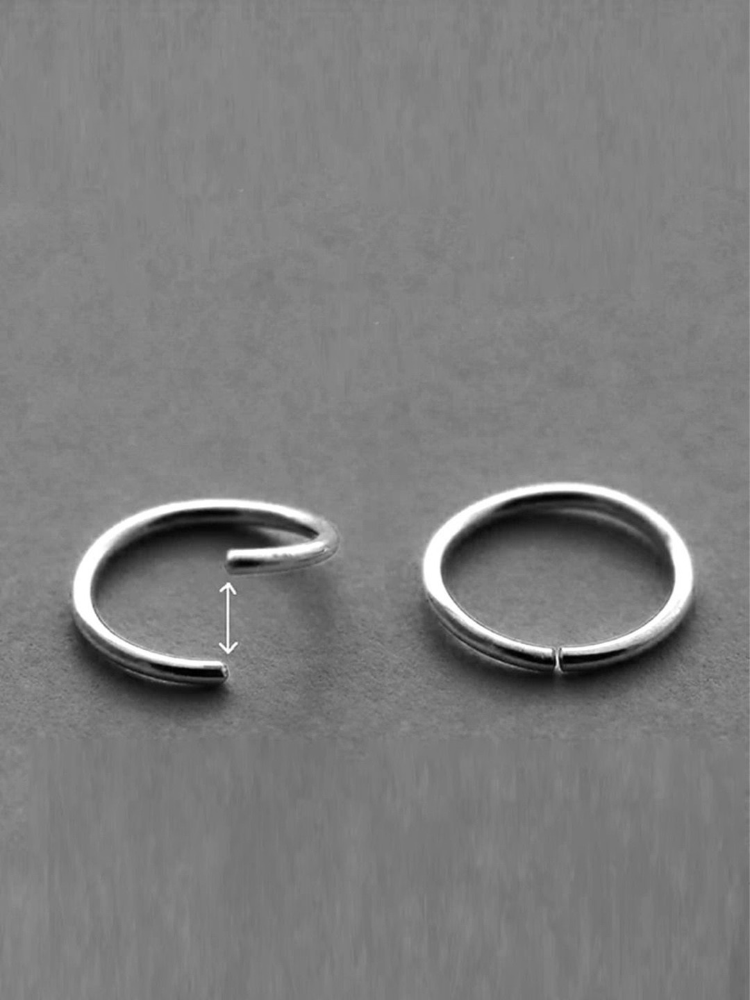 Sangria 925 Sterling Silver Nose Septum Nosepin