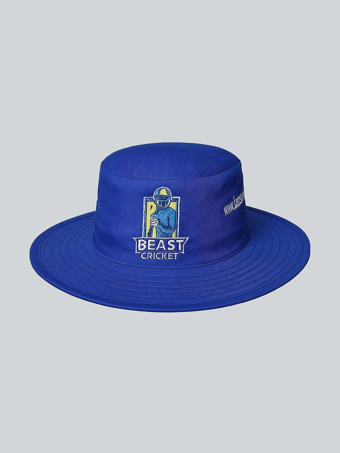 BEAST CRICKET Unisex Navy Blue Embroidered Bucket Hat