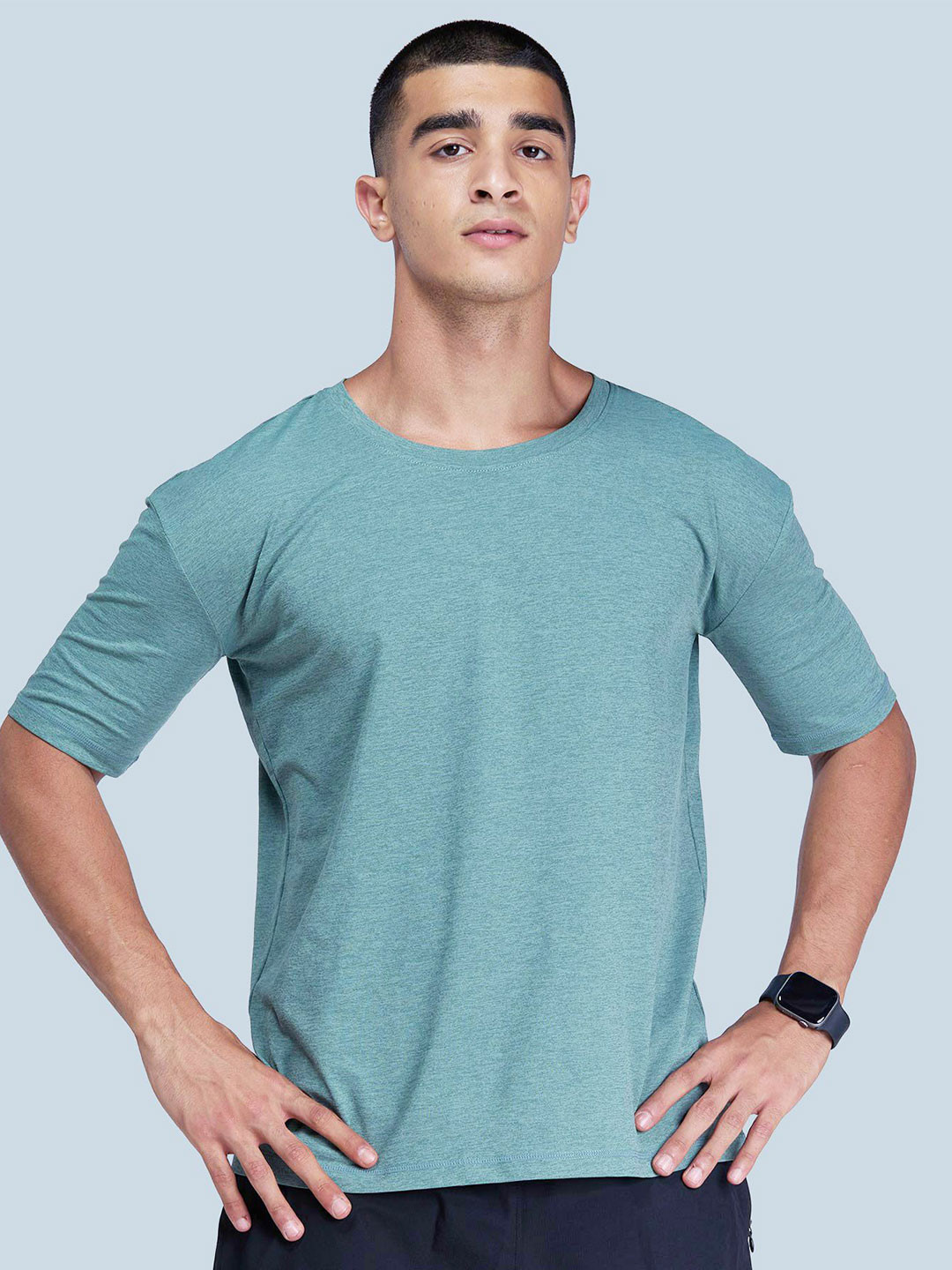 CAVA Printed Drop-Shoulder Sleeves Oversized T-shirt