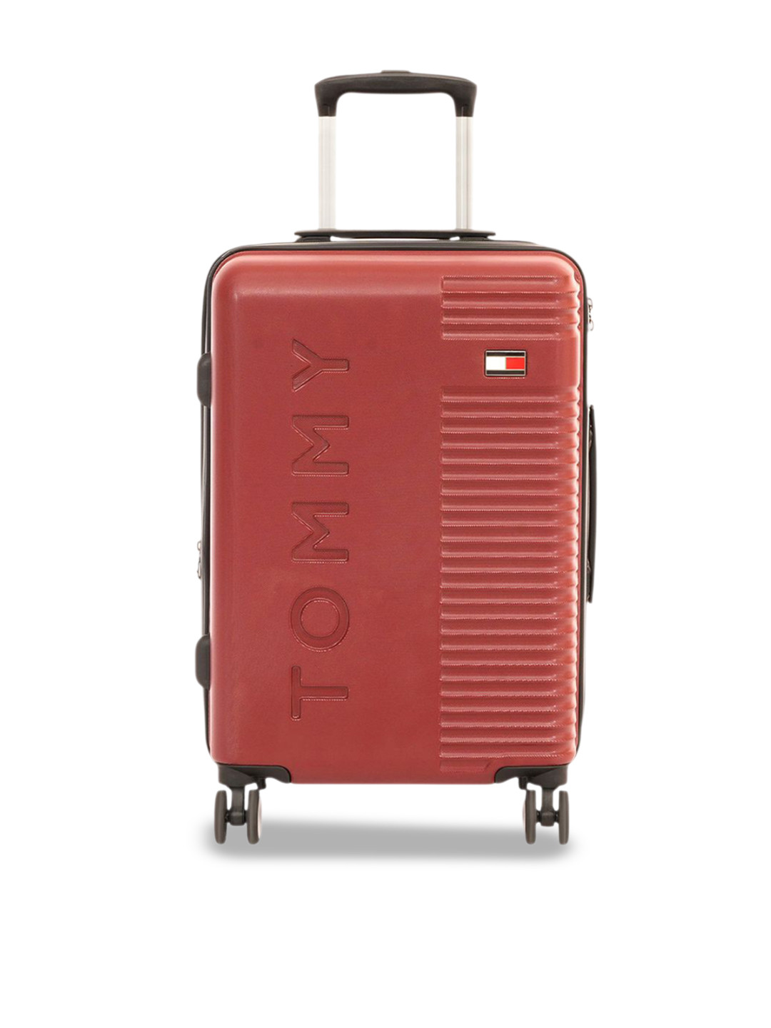 Tommy Hilfiger Rockfill Medium Check-In Expander Hard Luggage Trolley Bag