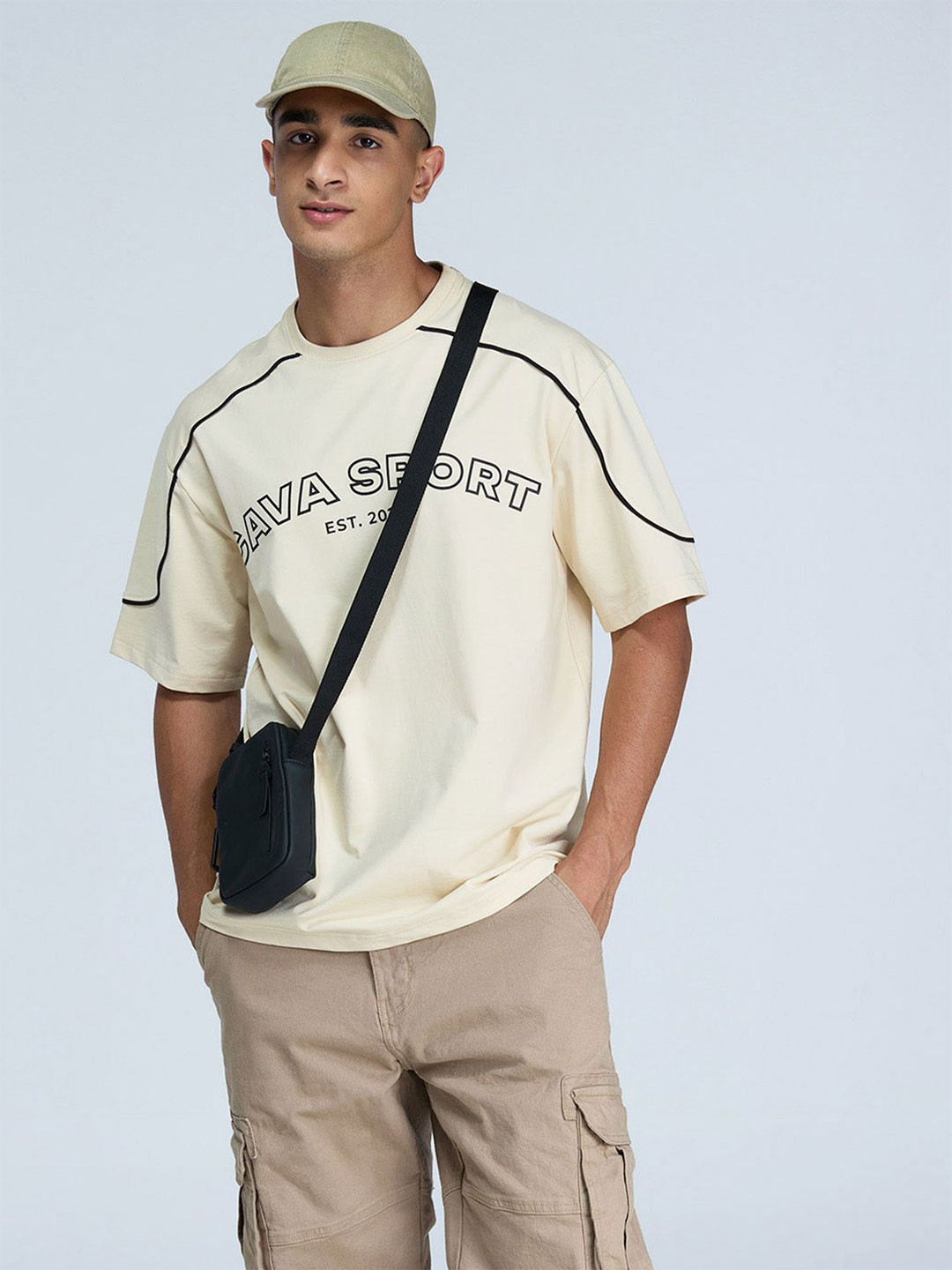 CAVA Printed Oversized T-shirt