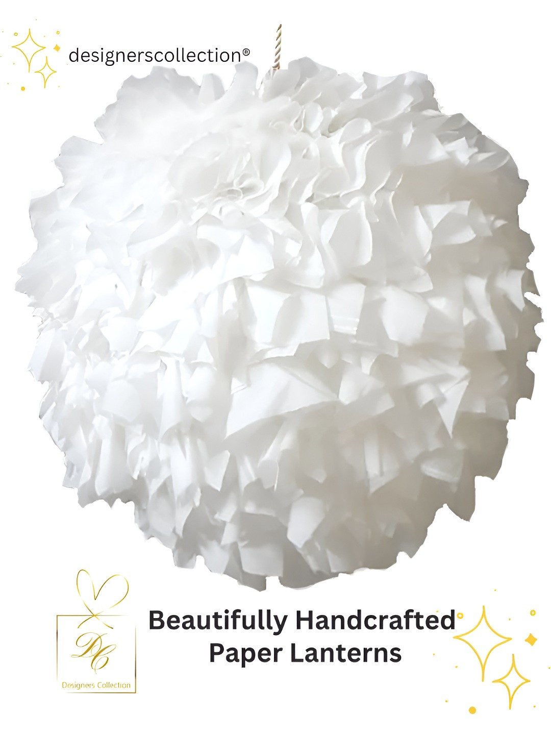 Designers Collection White Traditional Ceiling Lamp