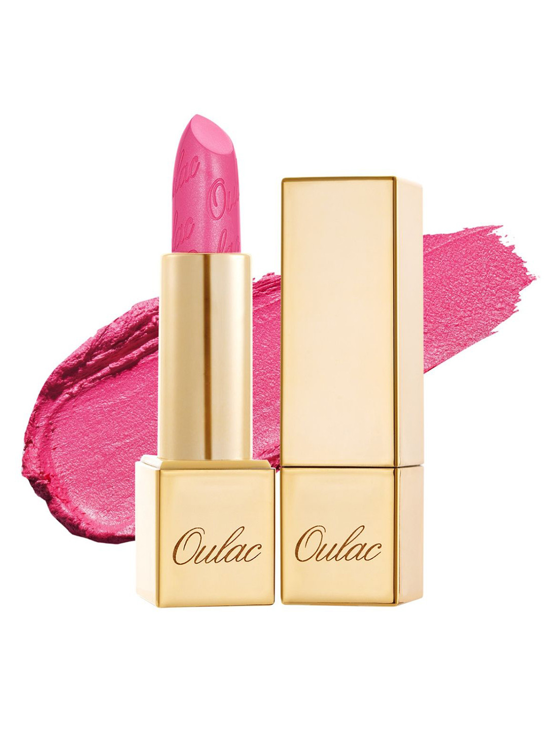 Oulac Metallic Shine Long Lasting Lipstick With Vitamin E - 4.3 g- Sweet Lolita 17