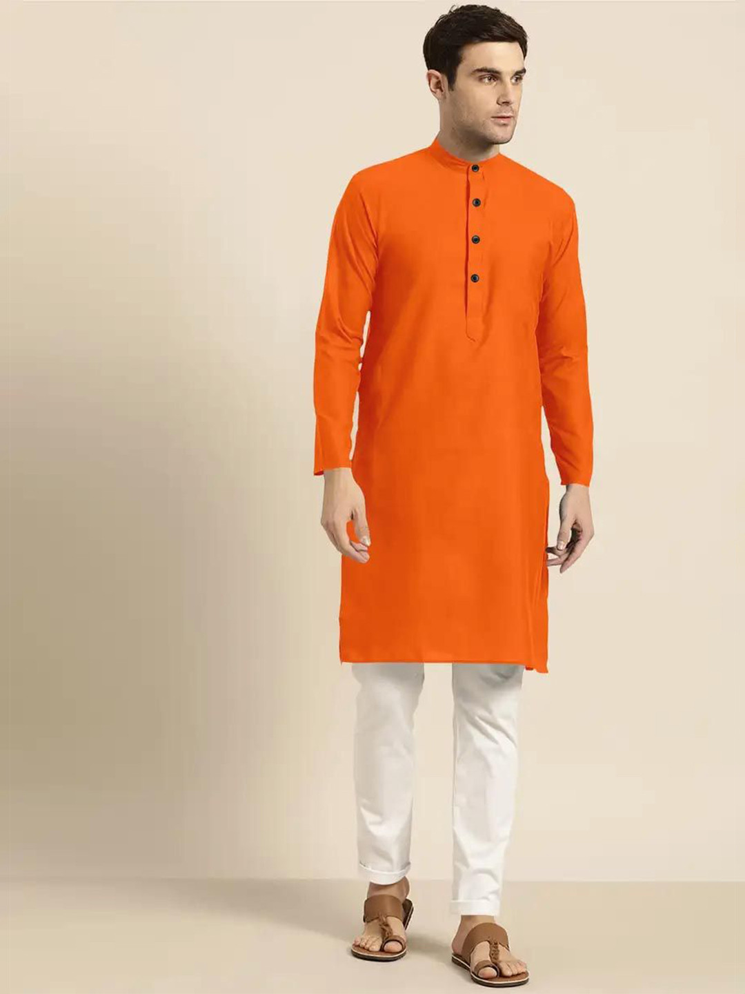 TIGER SNAKE Men Thread Work Kurta