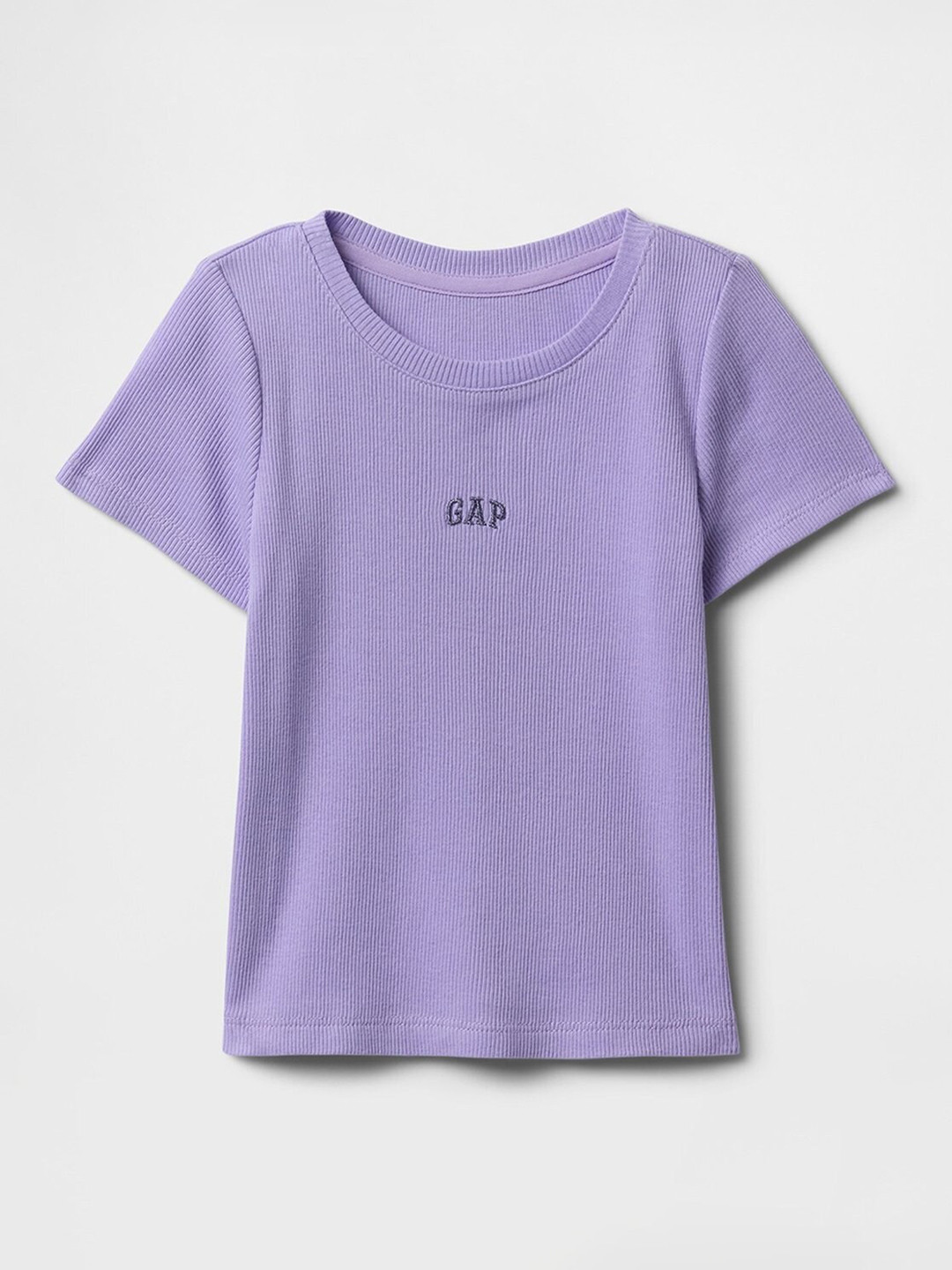 GAP Infant Girls Pure Cotton Ribbed T-shirt