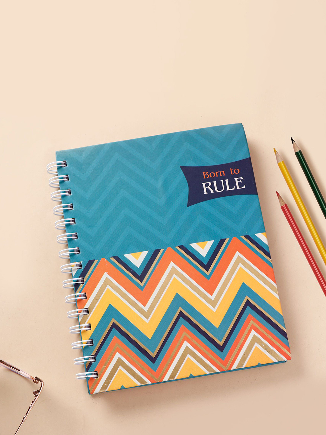 Archies Born To Rule Quoted Spiral Notebook
