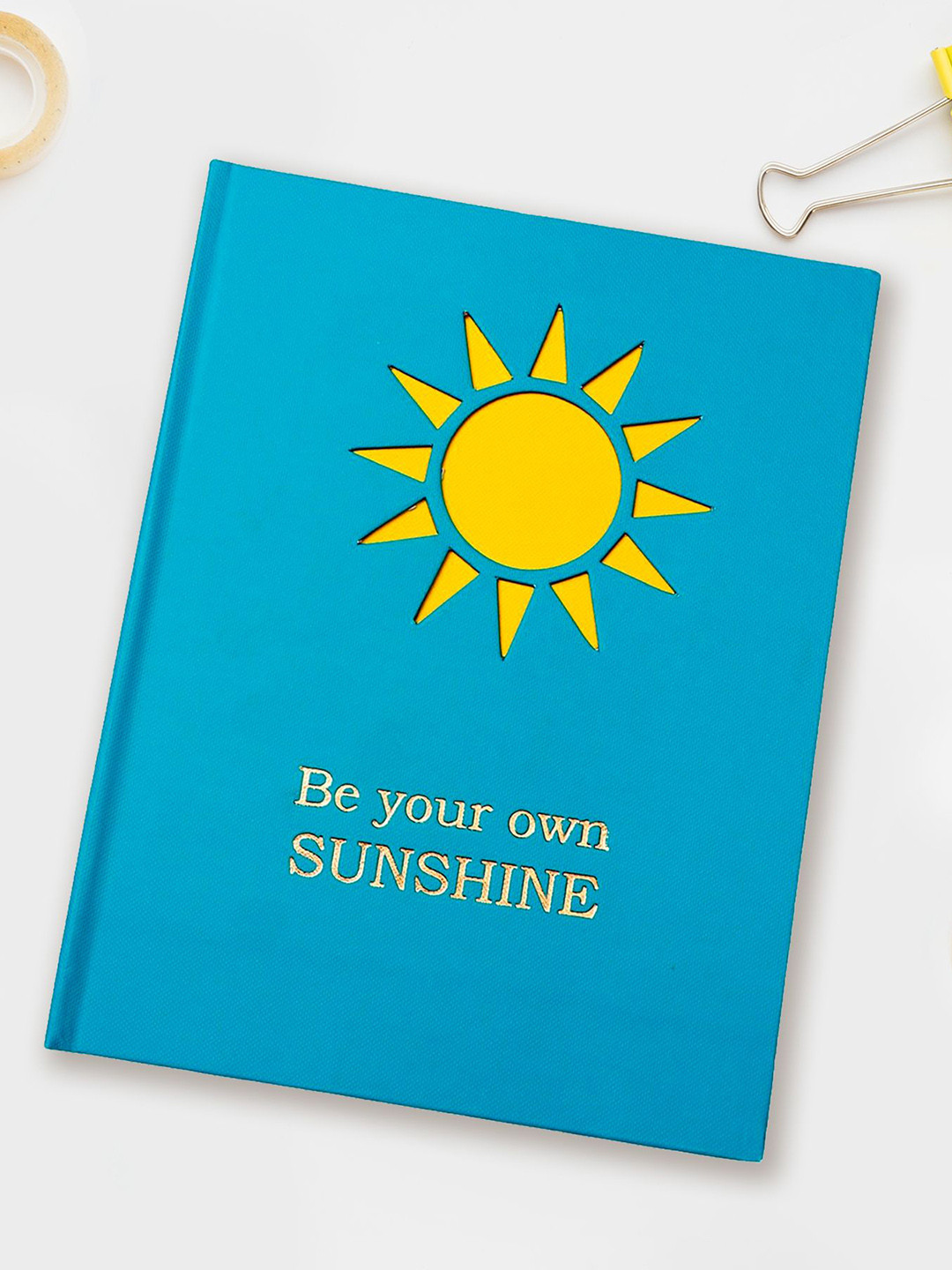 Archies Be Your Own Sunshine Quoted Self Design Notebook Stationery