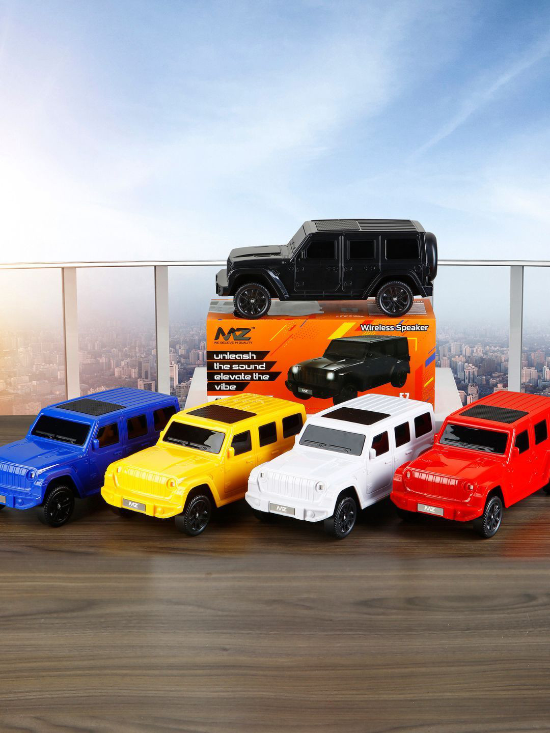 MZ F7 Dynamic Thunder Sound With High Bass 8W Power & 1200mAh Battery Bluetooth Speaker